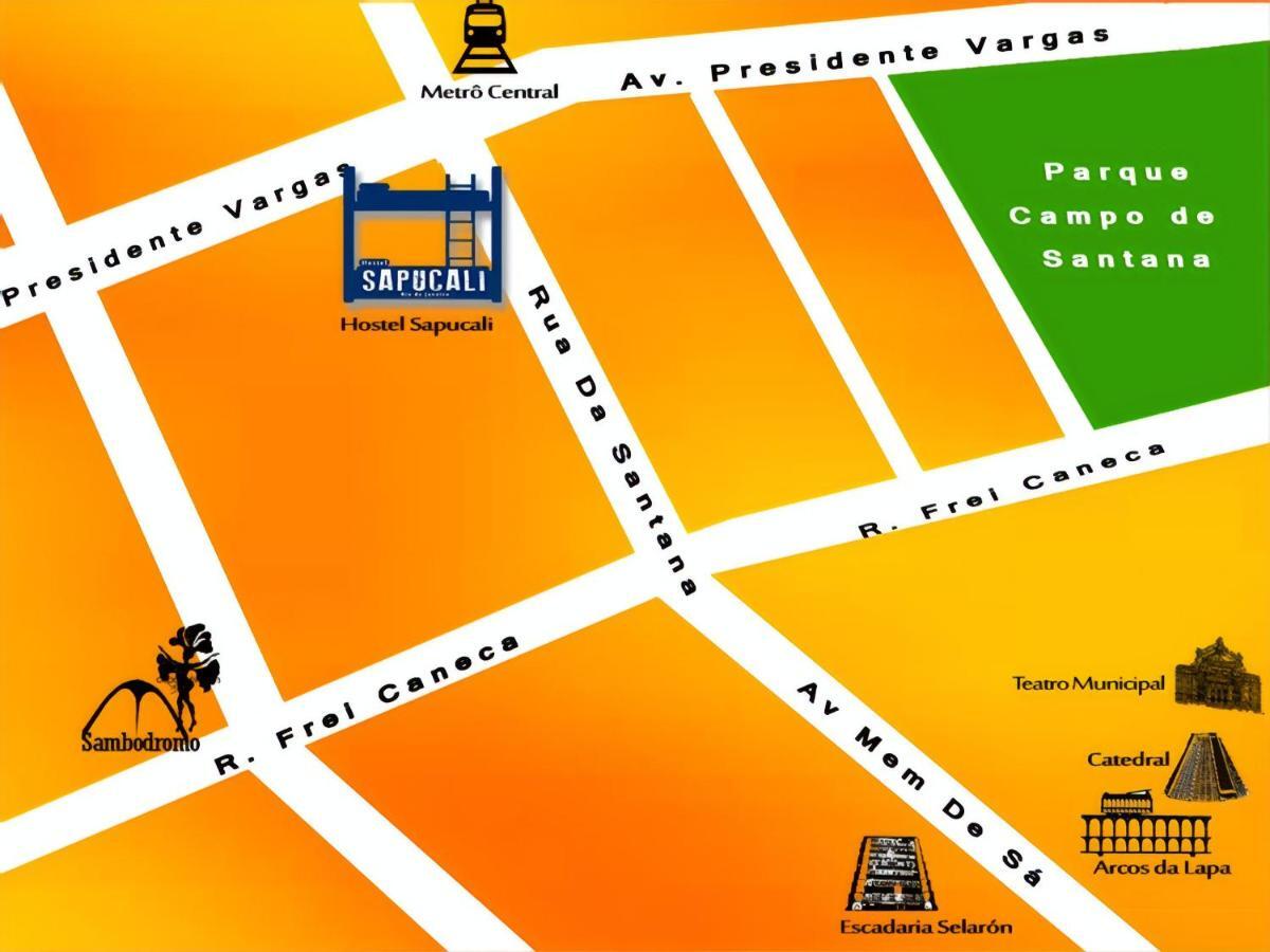 ריו דה ז'ניירו Sapucali Privative Hostel מראה חיצוני תמונה